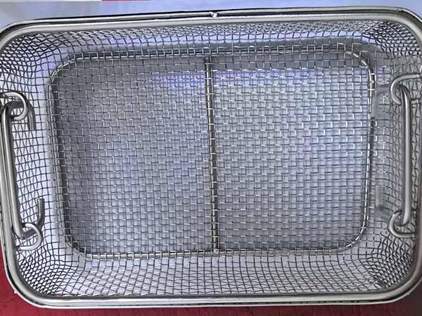disinfect wire basket